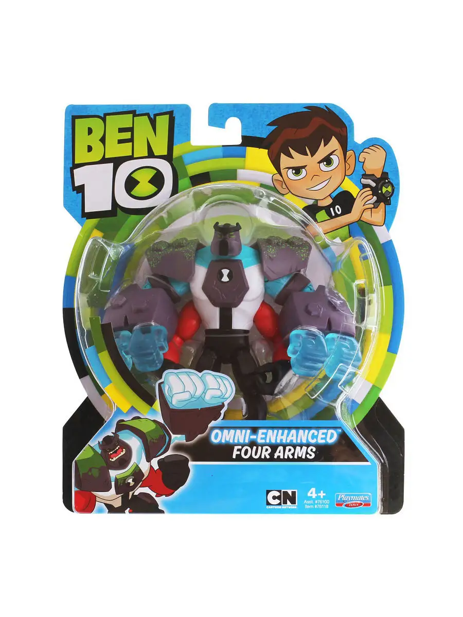 Ben 10 Фигурка 12.5 см, Силач (омни-усиленный) BEN 10 6212231 купить в  интернет-магазине Wildberries