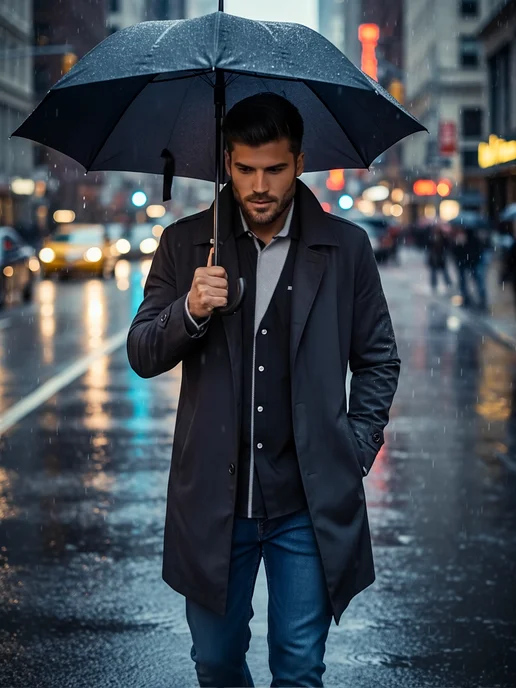 VIPDRESSCODE Рубашка с длинным рукавом кэжуал офисная, черный, фото 5