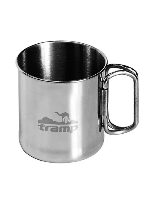 Tramp Кружка со складными ручками, серый