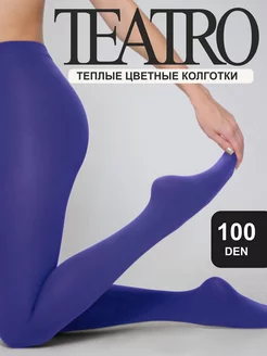 Яркие колготки, трендовые цвета 100 ден Teatro 6287955 купить за 414 ₽ в интернет-магазине Wildberries