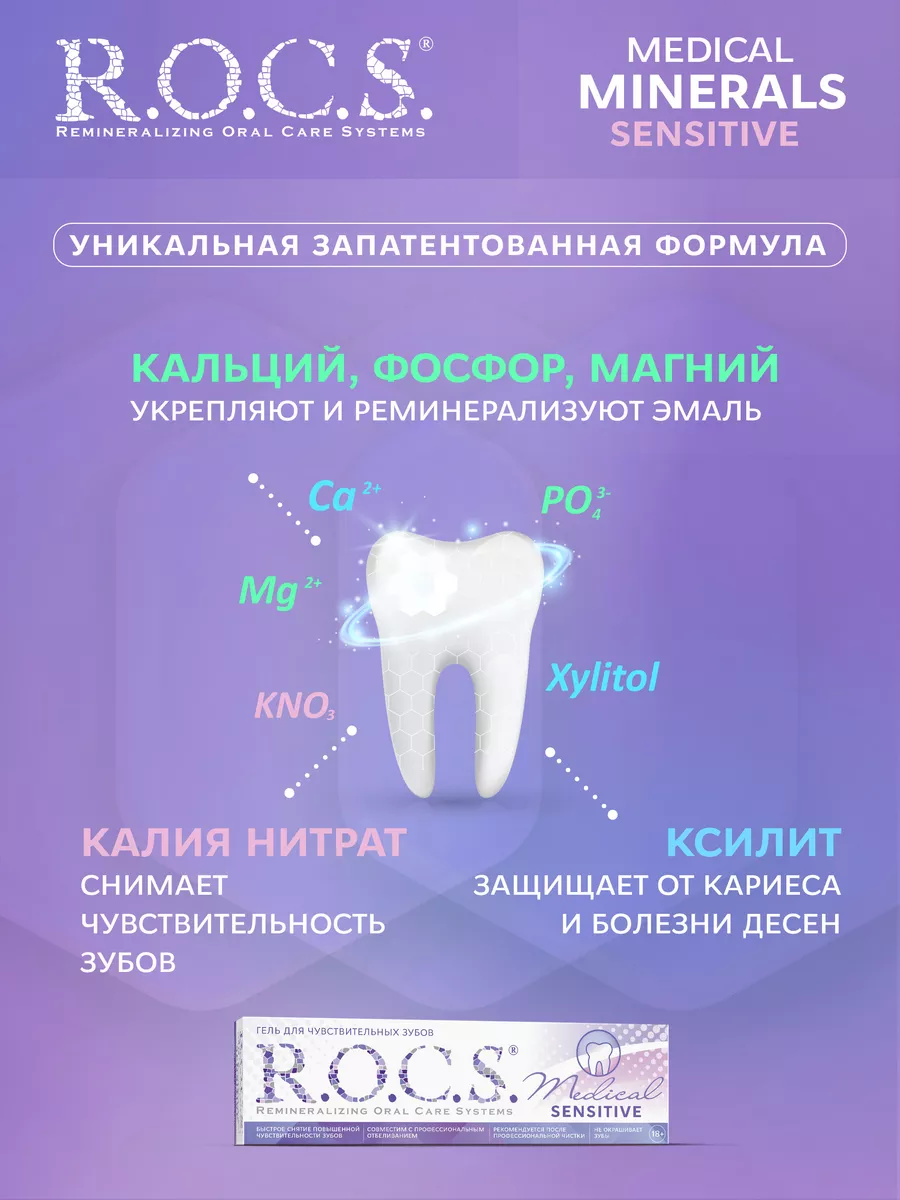 MEDICAL MINERALS Гель для укрепления зубов