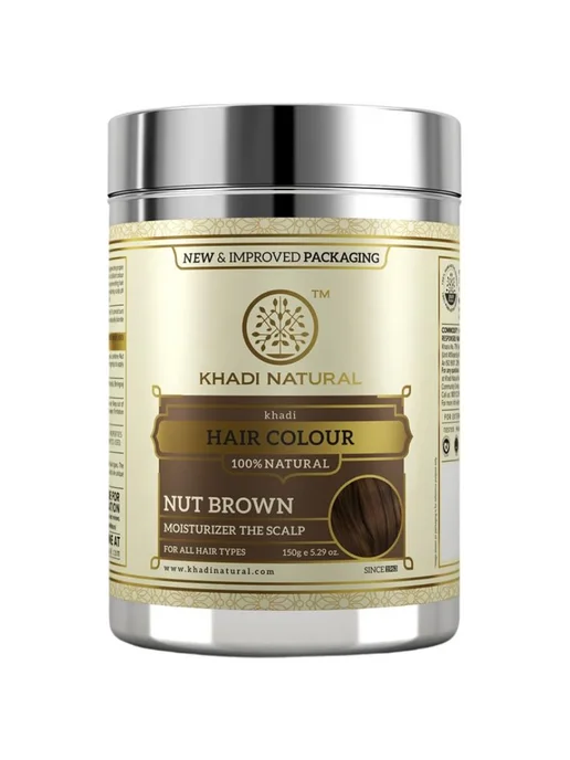 Khadi natural Хна для волос Кхади, цвет - насыщенный орех, 225 мл, фото 5