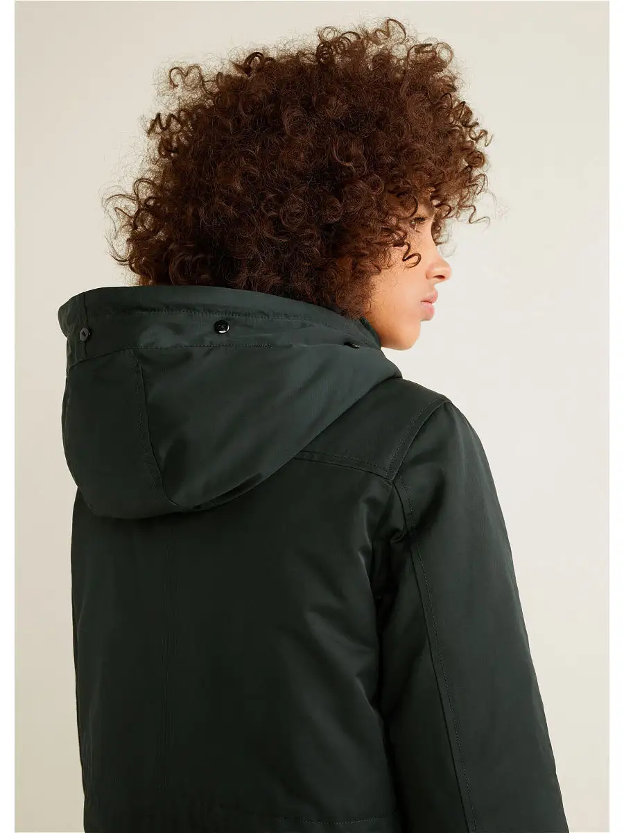 Mango green clearance parka