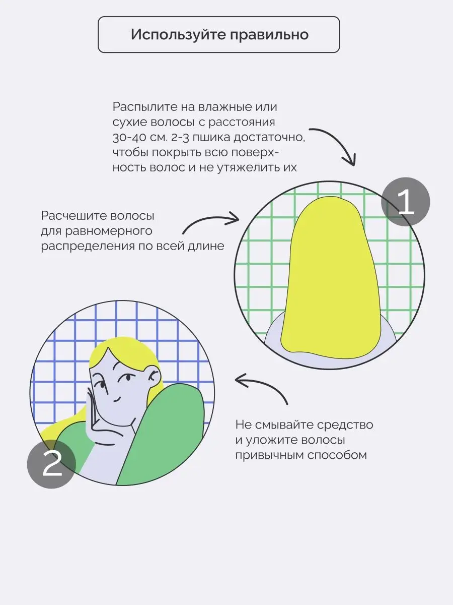 Спрей-кондиционер для придaния блеска 