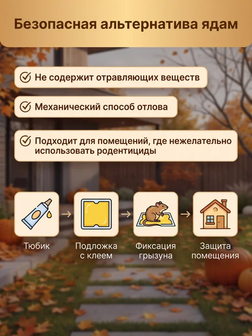 Котофей Клей от мышей и крыс, грызунов 135 г 306, 135 г, фото 5