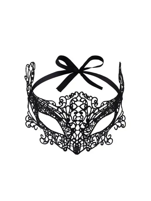 La Mascarade Маска венецианская маскарадная, черный, фото 3