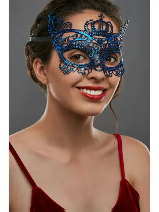 La Mascarade Маска венецианская, синий