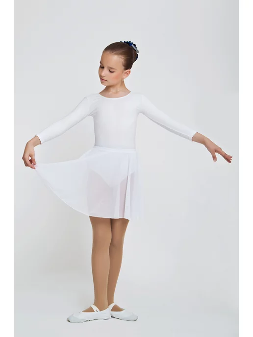 ennesy via Ennesy Короткая мини юбка спортивная одежда, белый, фото 4