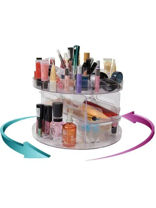 MARKETHOT Органайзер для косметики "Beauty Bomb", белый, фото 2