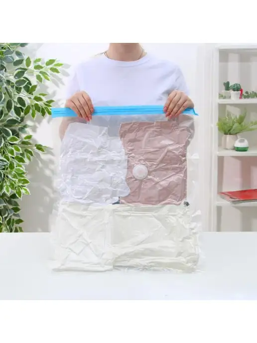MARKETHOT Вакуумный пакет, 70х100 см, 70x100 см