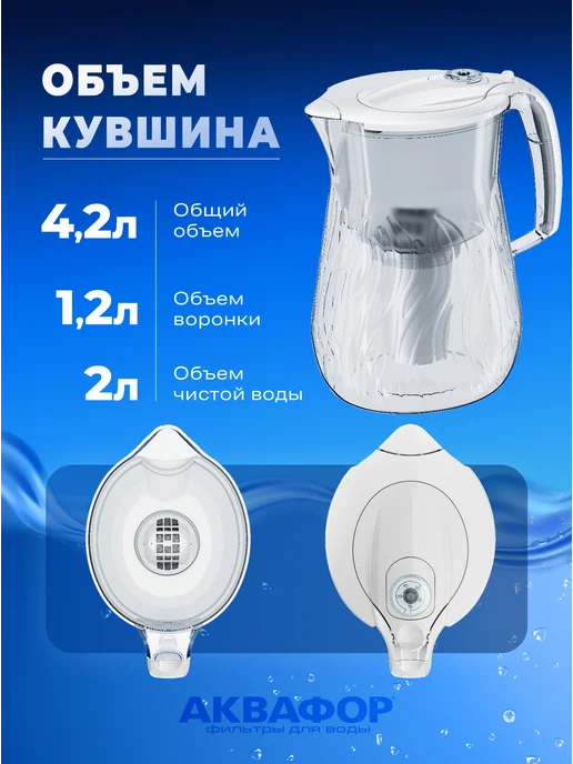 Аквафор Фильтр кувшин Орлеан с модулем А7, вариант, фото 4