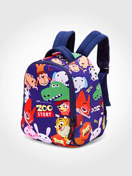 UEK.KIDS Портфель маленький дошкольный для мальчика, синий, фото 6