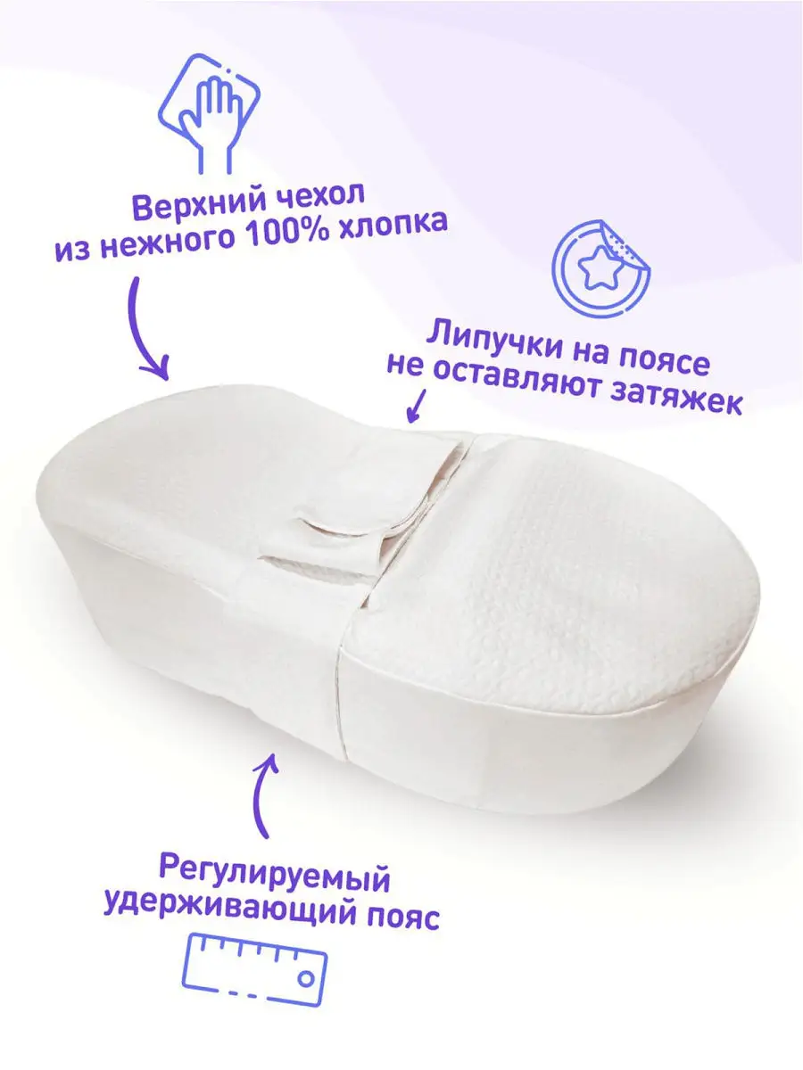 Матрас-кокон для новорожденных Седьмое Небо MemoryFoam Седьмое небо 6633949  купить в интернет-магазине Wildberries