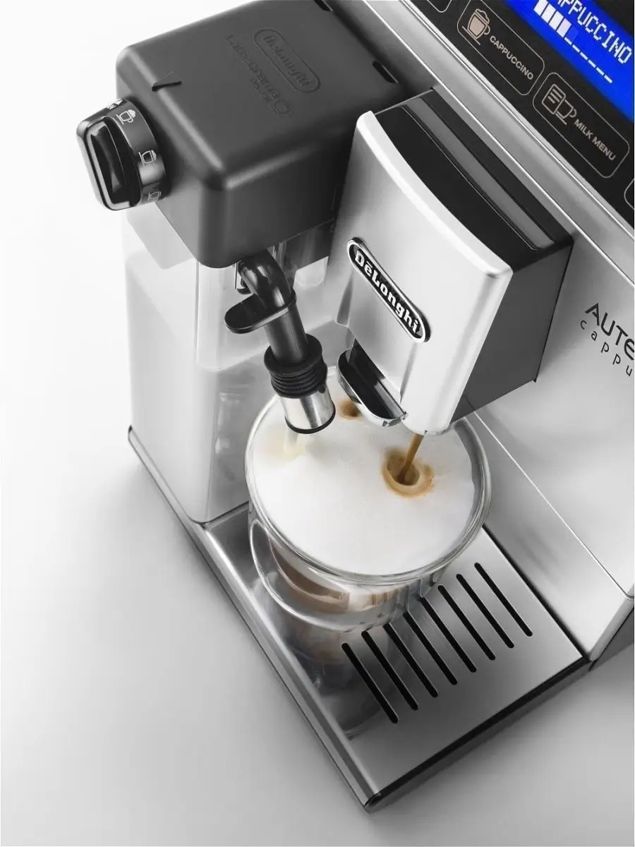 Кофемашина Autentica Capuccino ETAM29.660 SB с капучинатором Delonghi  6671967 купить в интернет-магазине Wildberries