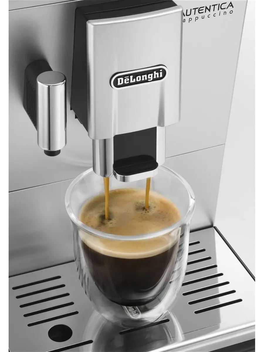 Кофемашина Autentica Capuccino ETAM29.660 SB с капучинатором Delonghi  6671967 купить в интернет-магазине Wildberries