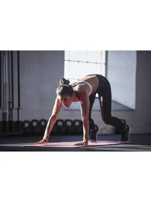 adidas Коврик спортивный для йоги и фитнеса каучук, красный, фото 6