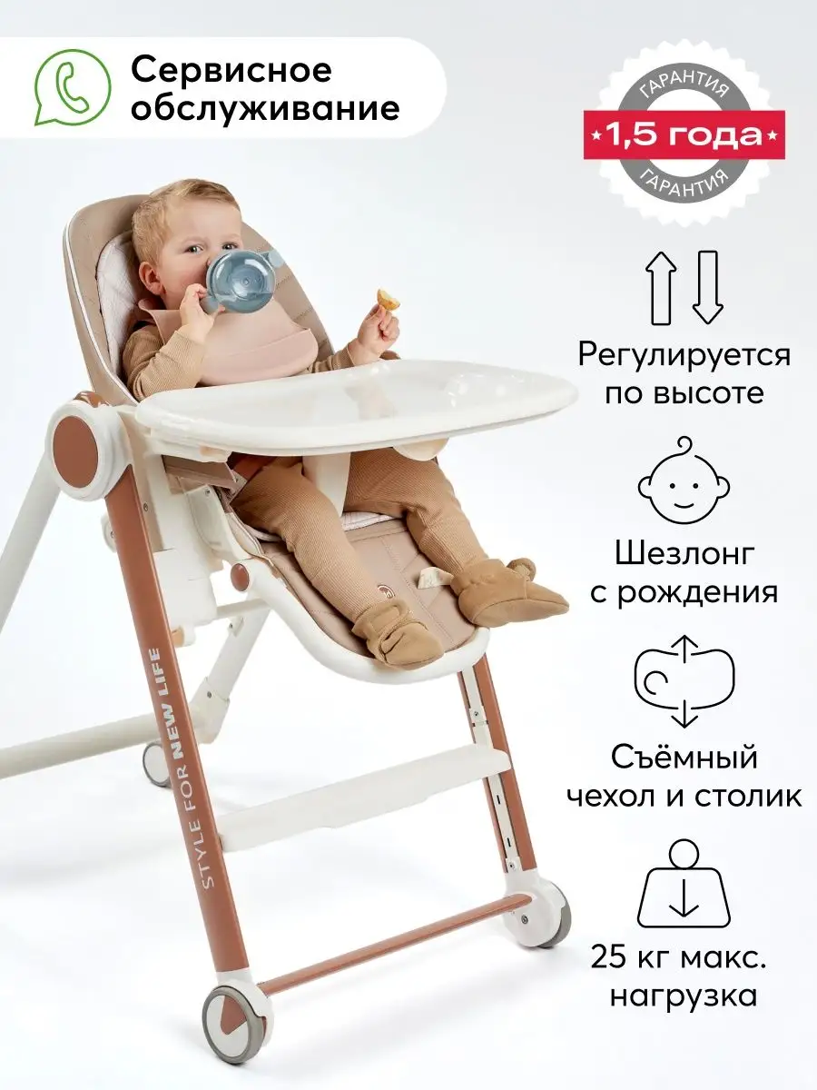 Детские стульчики трансформеры для кормления — интернет-магазин «Бельмарко»