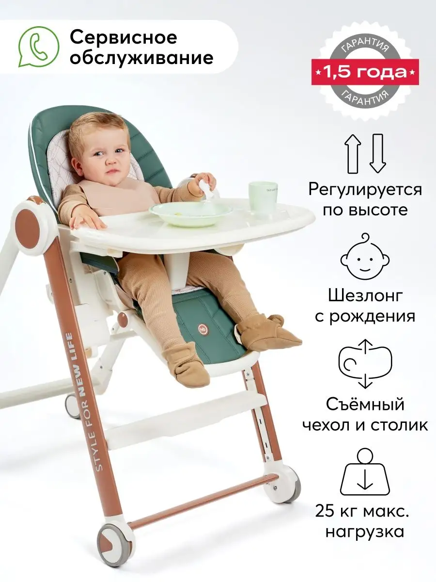 Детский стульчик для кормления малышей (чертежи, размеры, схемы)