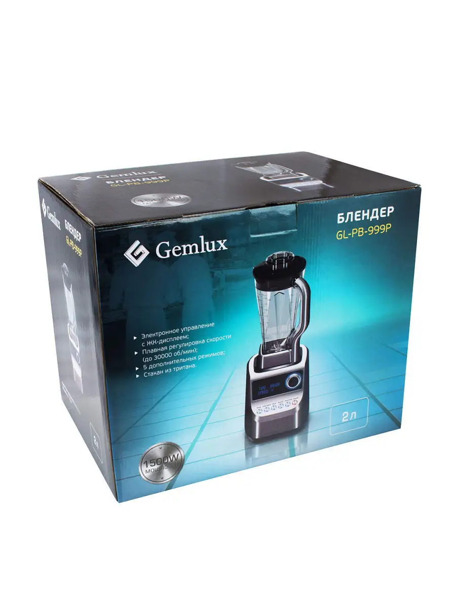 Блендер GEMLUX GL-PB-999P Gemlux 6684371 купить в интернет-магазине  Wildberries