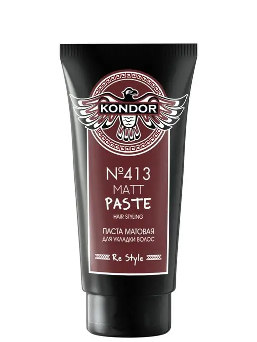 KONDOR Паста RE STYLE экстрасильной фиксации № 413 матовая, 50 мл, 50 мл, фото 2