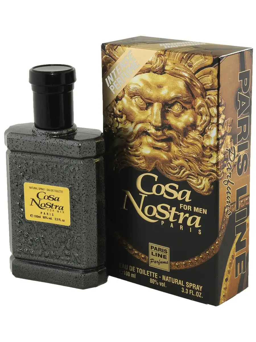 Cosa Nostra INTENSE PERFUME 100 мл Paris Line Parfums 6830890 купить за 406  ₽ в интернет-магазине Wildberries