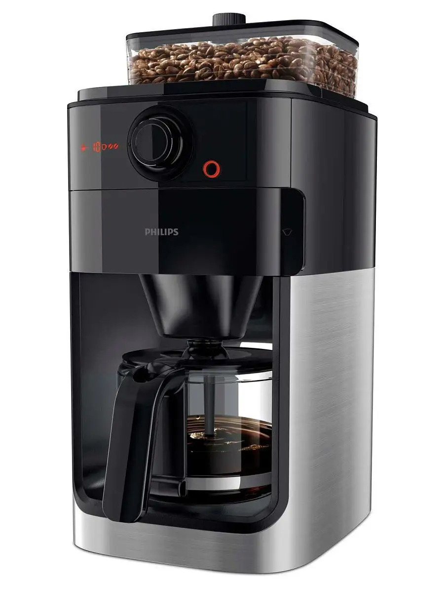 Кофемашина Grind & Brew HD7767/00 Philips 6866896 купить в  интернет-магазине Wildberries