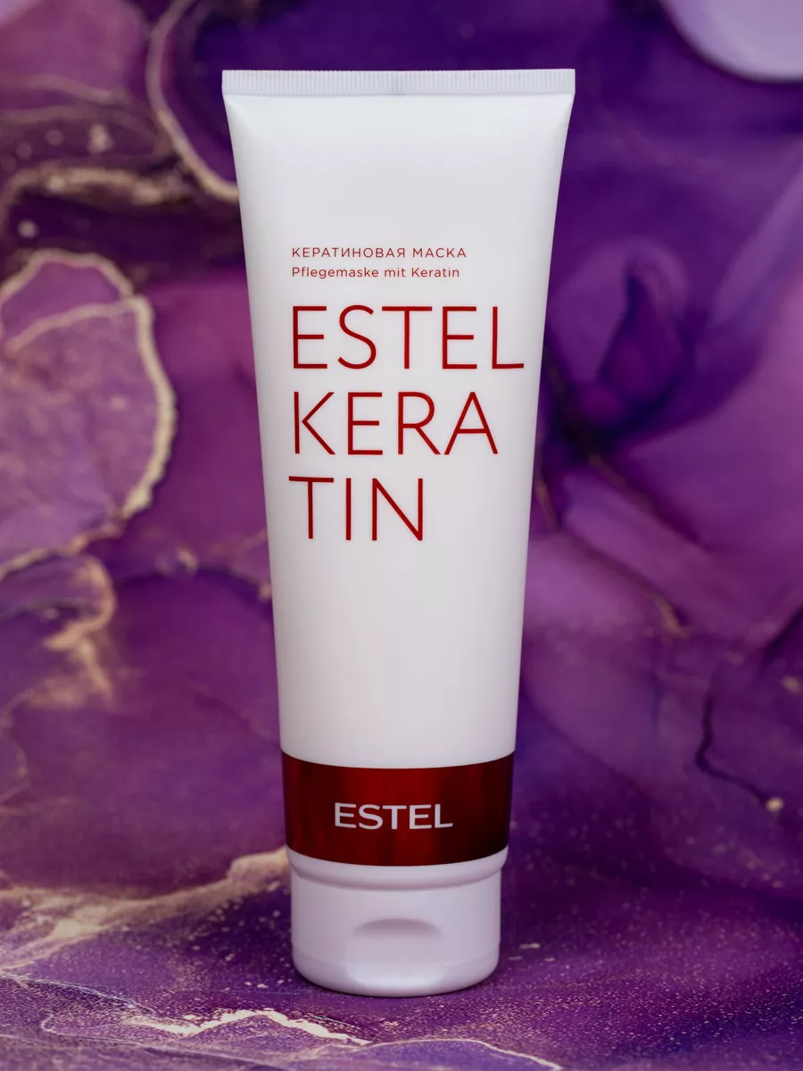 Кератиновая маска для волос KERATIN, 250 мл ESTEL 6874027 купить за 930 ₽ в  интернет-магазине Wildberries