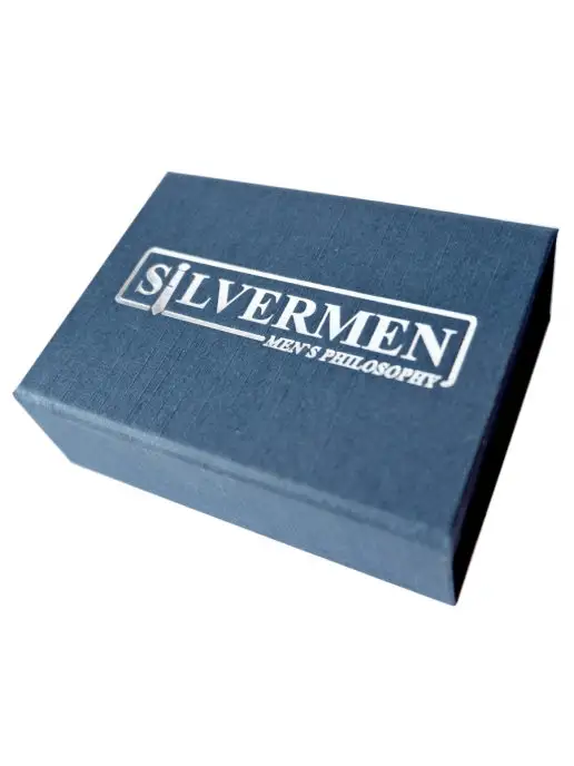 SILVERMEN Ювелирный зажим для галстука, запонки, вариант, фото 7
