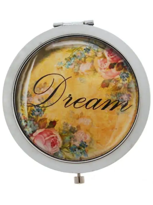 Tina Bolotina Карманное зеркальце Dream, желтый