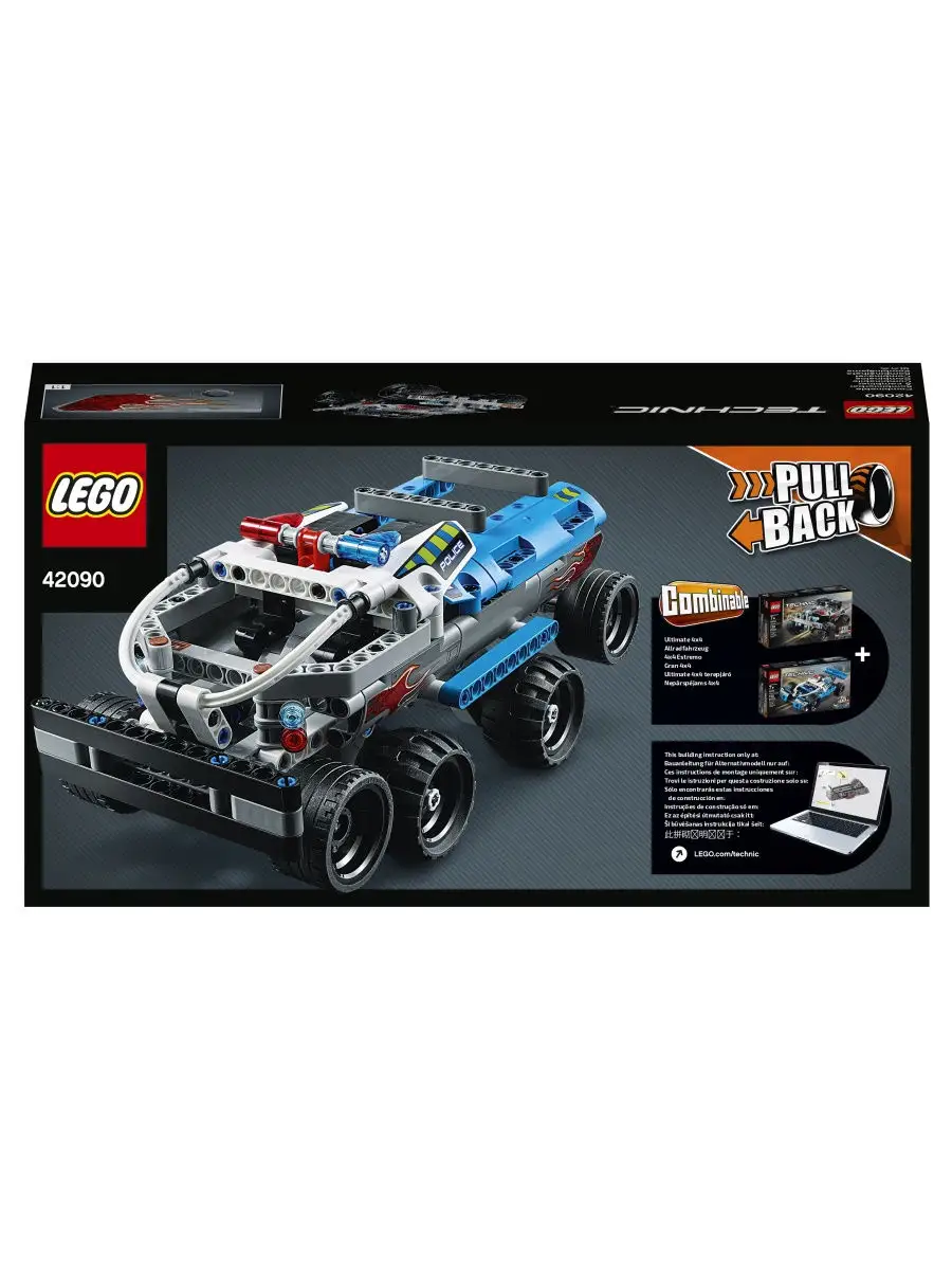 Конструктор LEGO Technic 42090 Машина для побега LEGO 6949061 купить в  интернет-магазине Wildberries