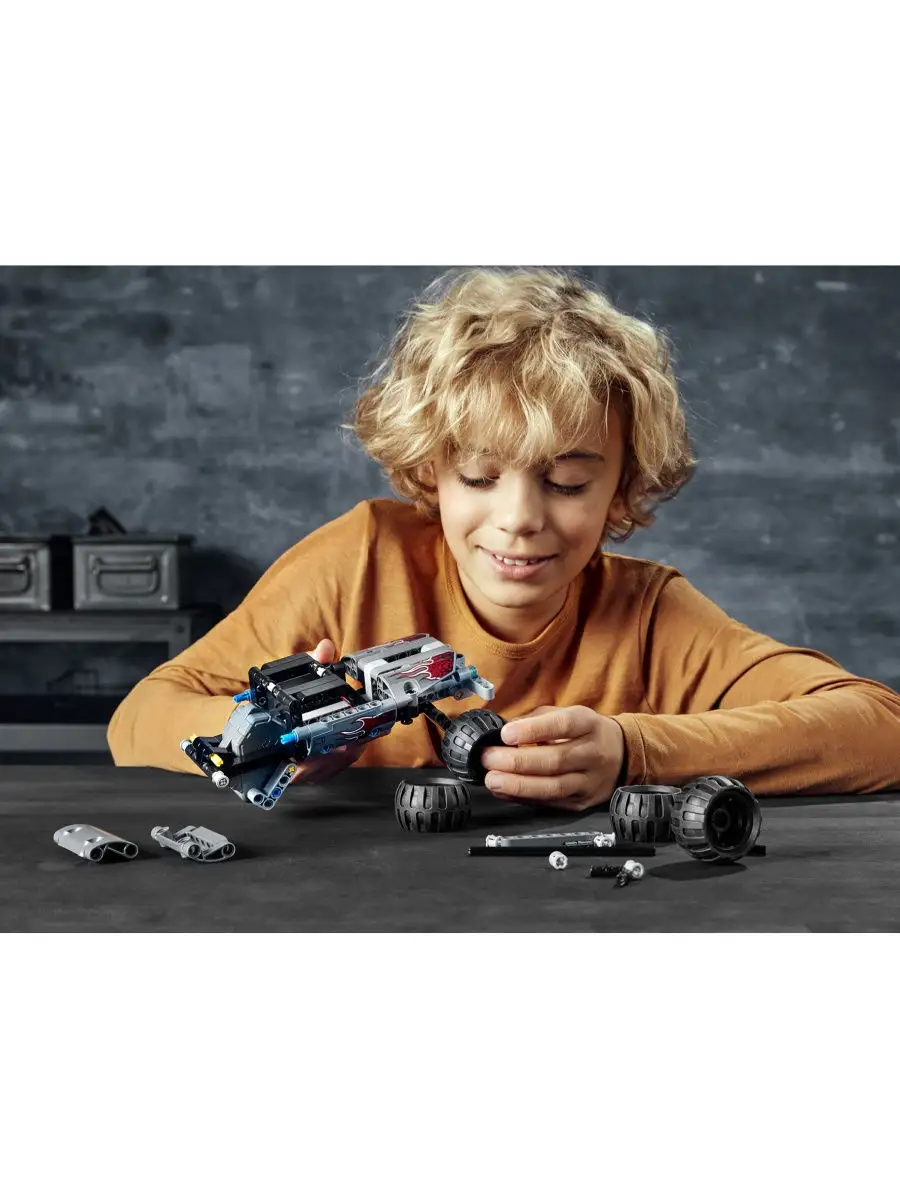 Конструктор LEGO Technic 42090 Машина для побега LEGO 6949061 купить в  интернет-магазине Wildberries