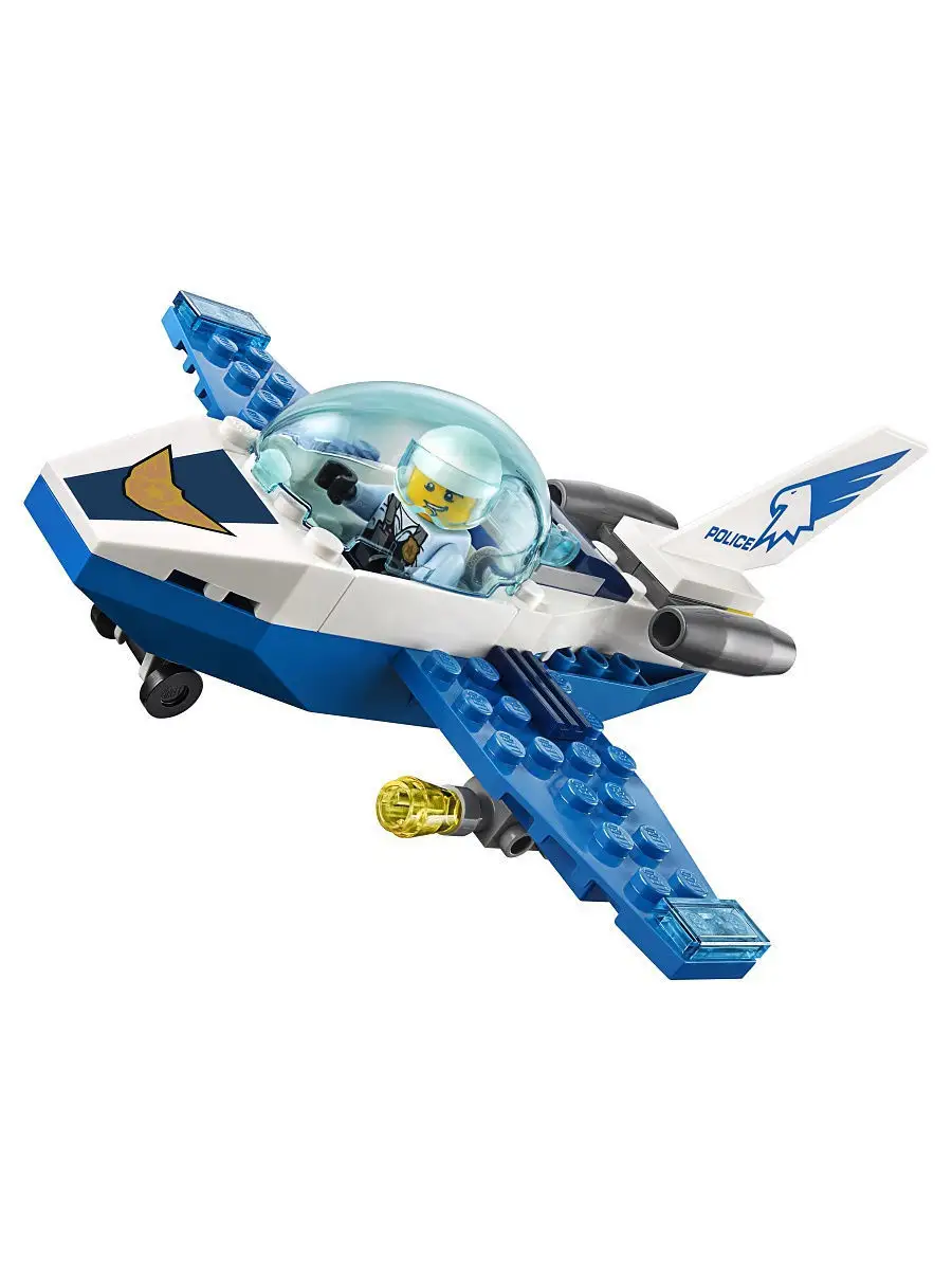 Lego police airplane online