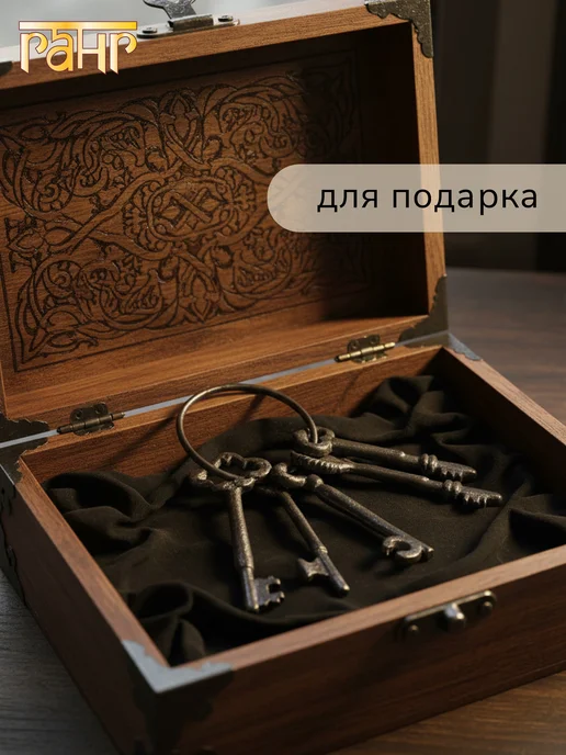 ГАНГ Связка 5 ключей интерьерная, вариант, фото 5