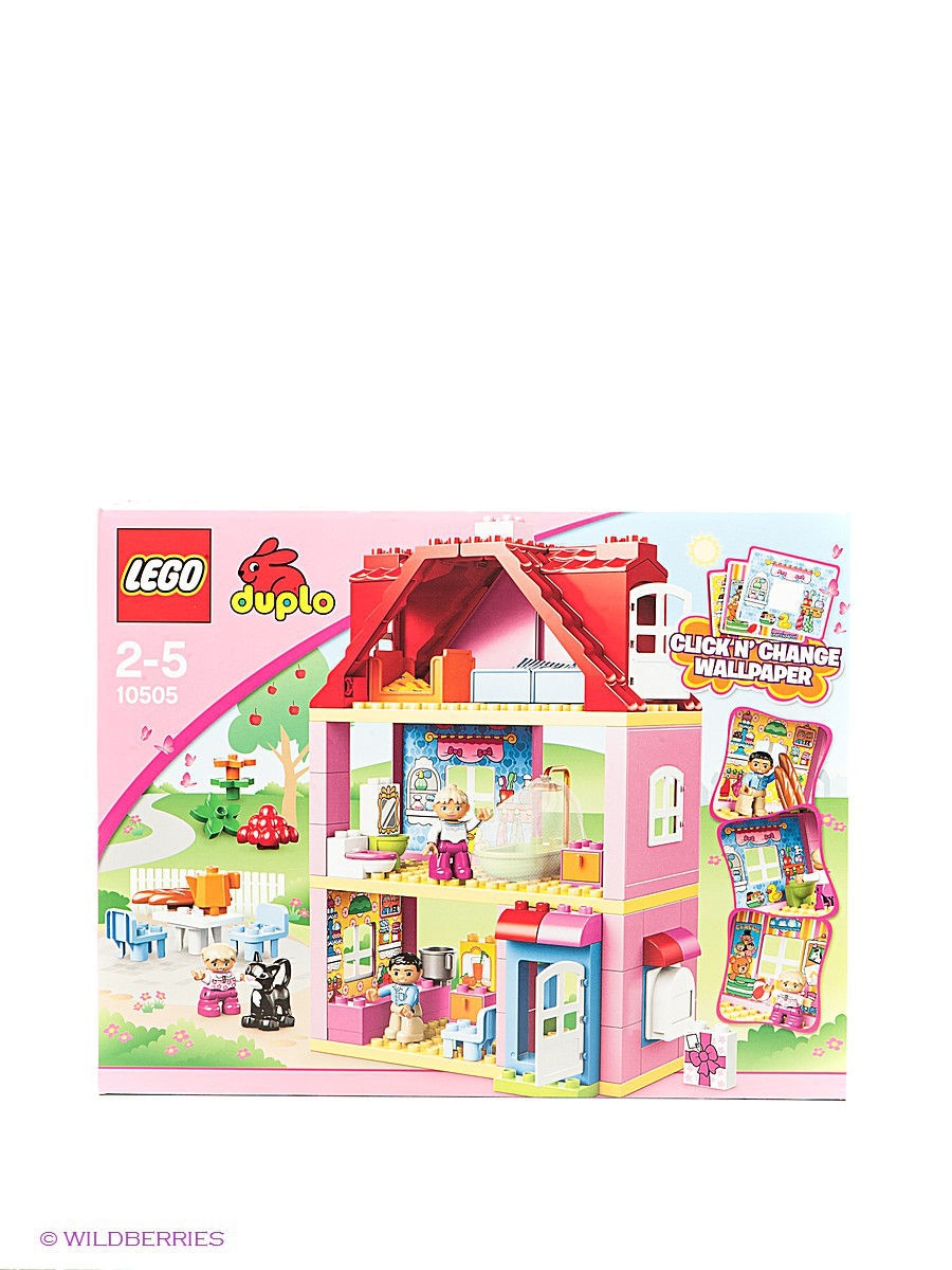 Конструктор LEGO DUPLO 10505 Кукольный домик LEGO 793659 купить в  интернет-магазине Wildberries