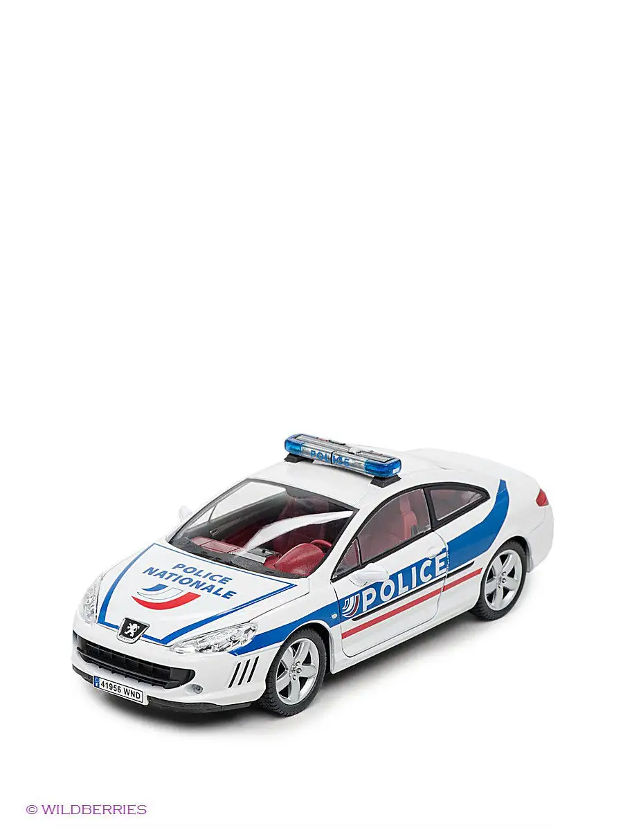 Модель Peugeot 407 Police Бауэр 794871 купить в интернет-магазине  Wildberries