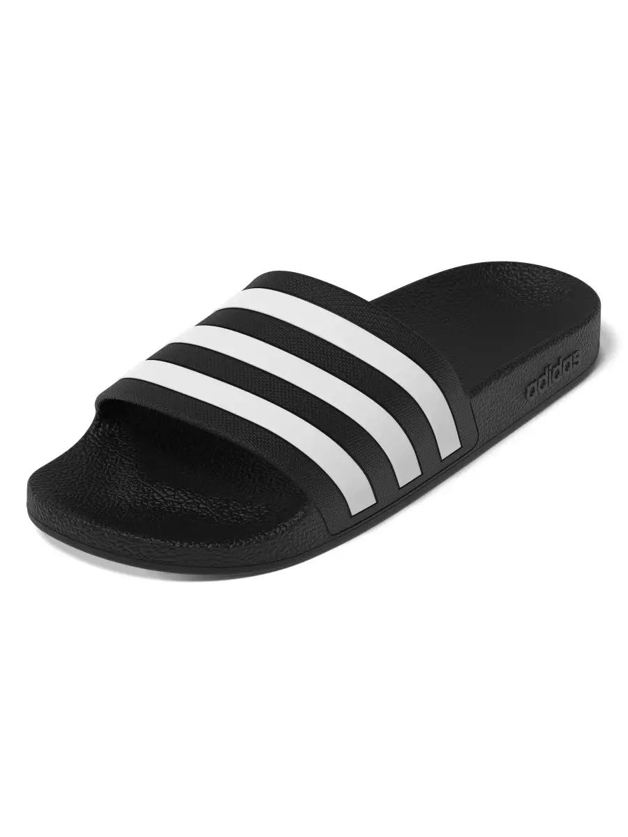 Adidas adilette aqua slides 2024 black