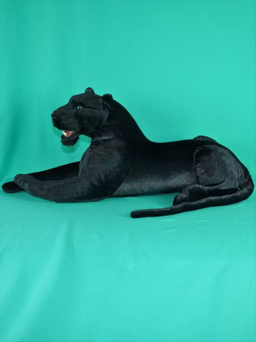 Мягкая игрушка, пантера/черный 54 см IKEA MODERLIG МОДЕРЛИГ 705.068.07