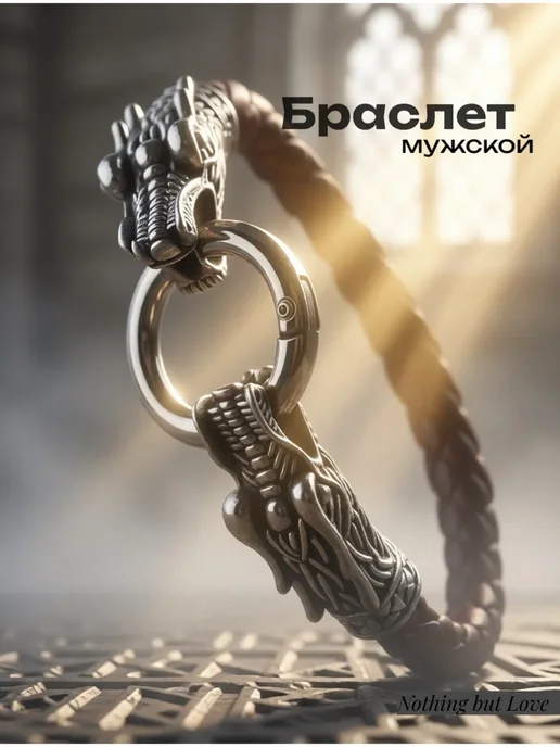 Nothing but Love Браслет дракон на руку, вариант