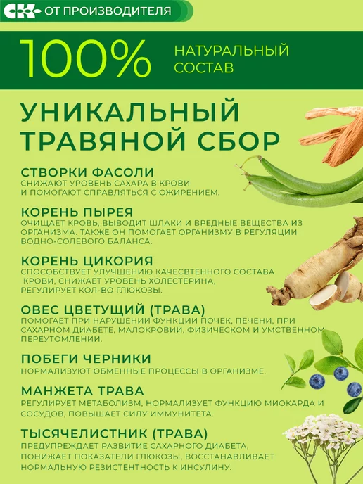 Сибирская клетчатка Клетчатка Анти-Диабет форте, 200 гр, 200 г, фото 5