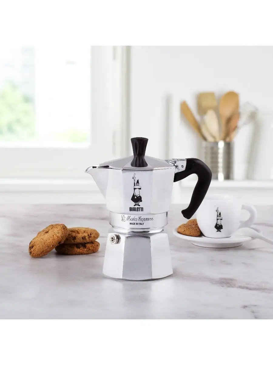 Гейзерная кофеварка Moka Express на 3 порции Биалетти BIALETTI 7106343  купить за 2 932 ₽ в интернет-магазине Wildberries