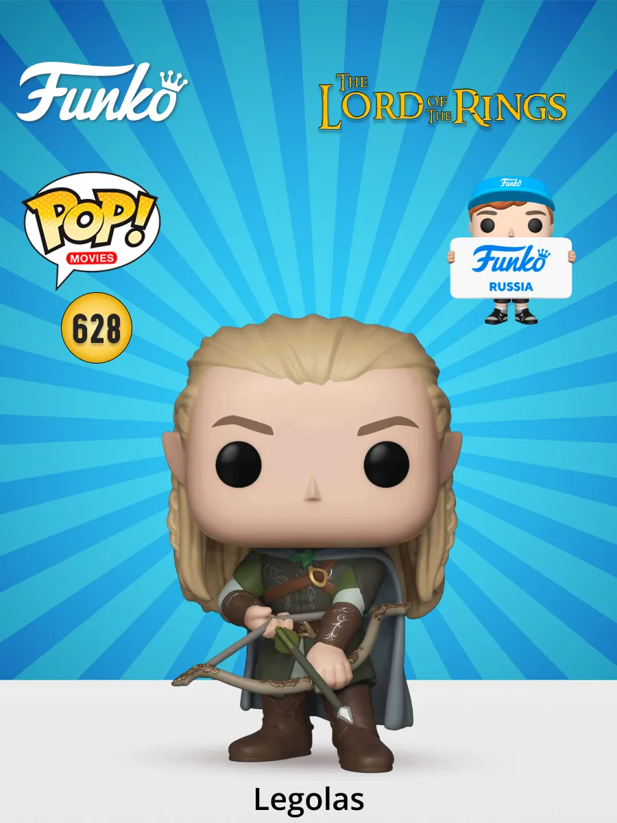 Фигурка POP! Vinyl: LOTR/Hobbit S4: Legolas 33247 Funko 7137654 купить в  интернет-магазине Wildberries