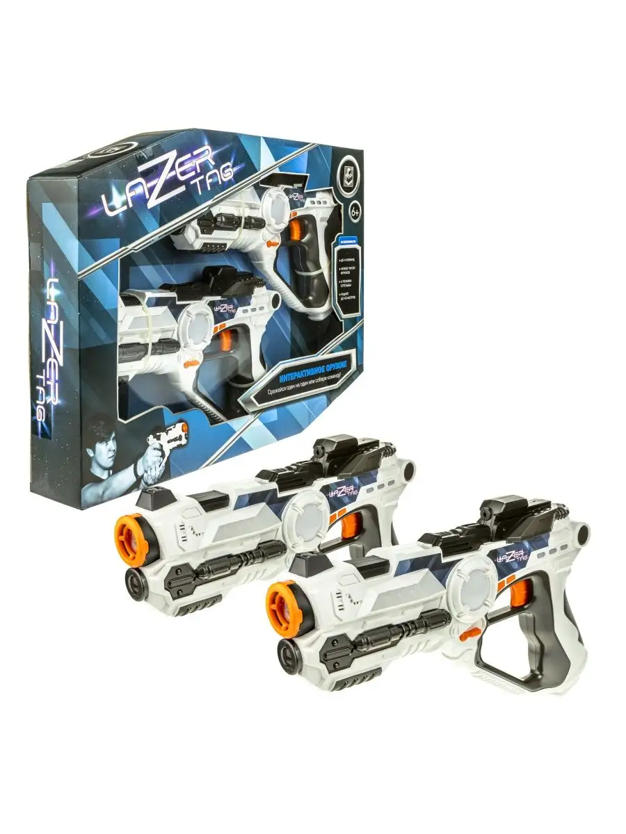 Оружие со световыми и звуковыми эффектами LAZERTAG 1Toy 7144500 купить за 1  852 ₽ в интернет-магазине Wildberries