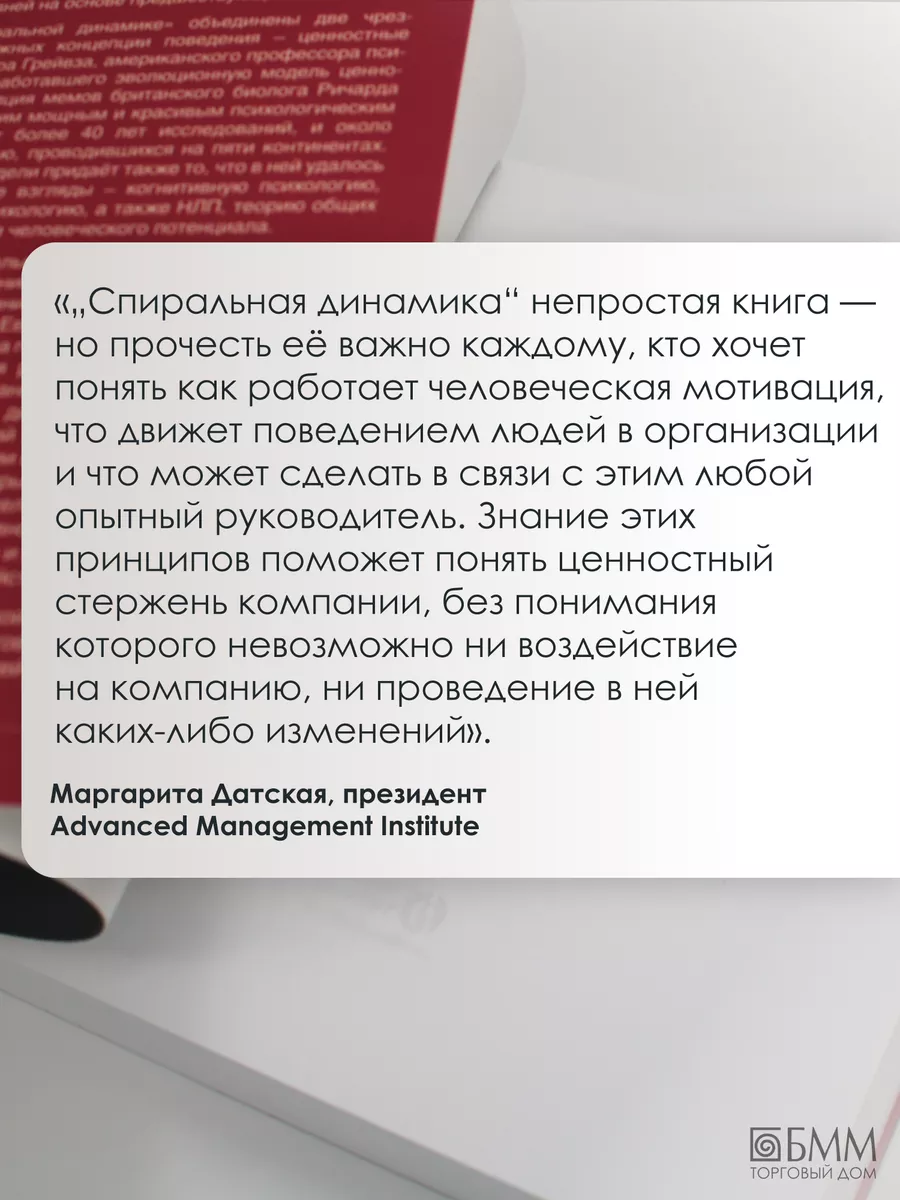 Спиральная динамика BestBusinessBooks 7164210 купить за 1 187 ₽ в  интернет-магазине Wildberries