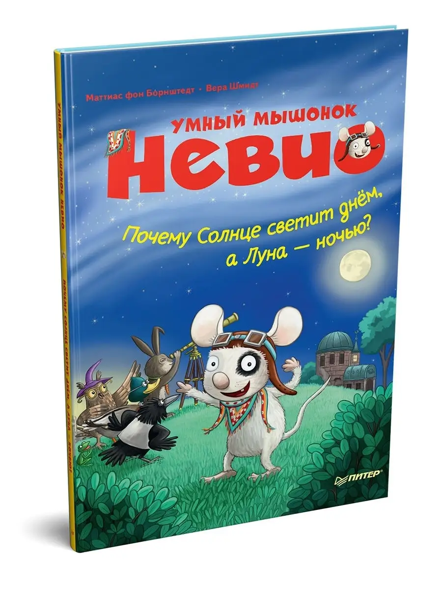 Умный мышонок Невио. Почему солнце светит днем, а луна ночью ПИТЕР 7205977  купить в интернет-магазине Wildberries