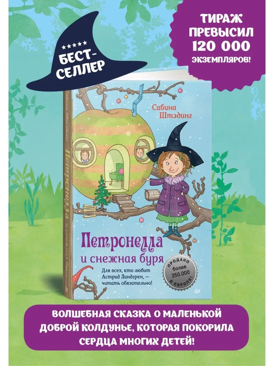 Петронелла и снежная буря ПИТЕР 7205991 купить в интернет-магазине  Wildberries