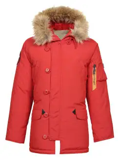 Парка Oxford Simple Red, Аляска Apolloget 7239033 купить за 10 108 ₽ в интернет-магазине Wildberries