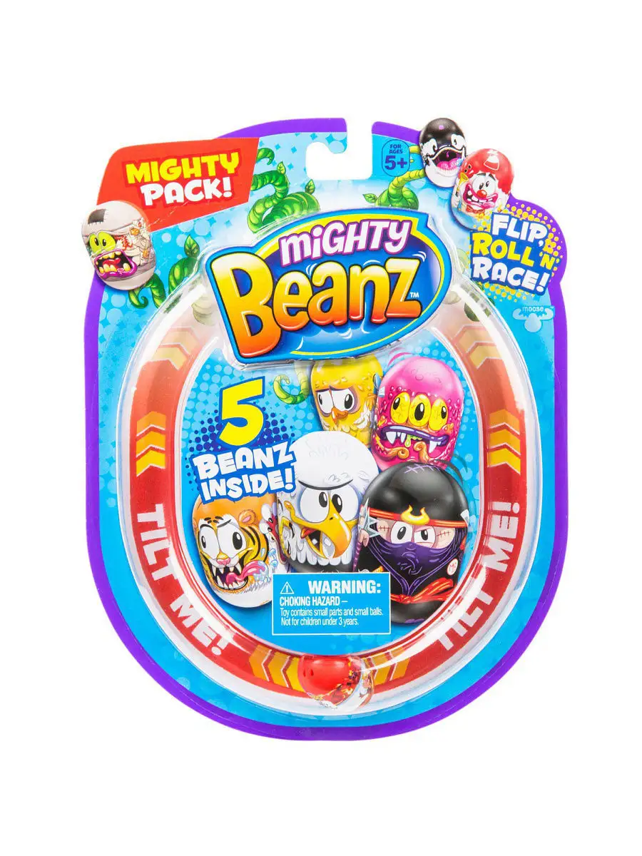 5 бобов Mighty Beanz Moose 7271758 купить в интернет-магазине Wildberries