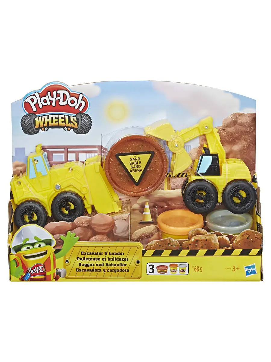 Набор Плей-До Экскаватор PLAY-DOH 7283808 купить в интернет-магазине  Wildberries