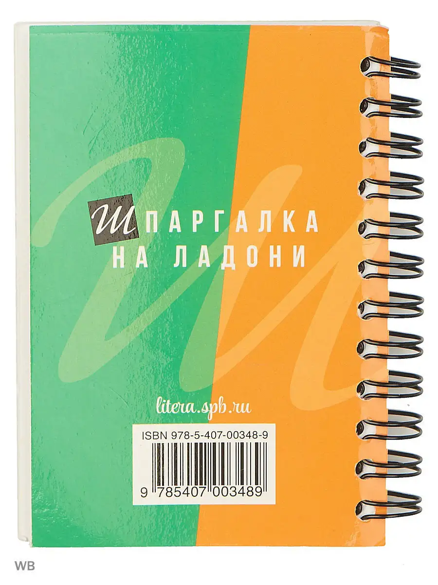 Шпаргалка на ладони. Алгебра и геометрия ИД ЛИТЕРА 7297644 купить в  интернет-магазине Wildberries