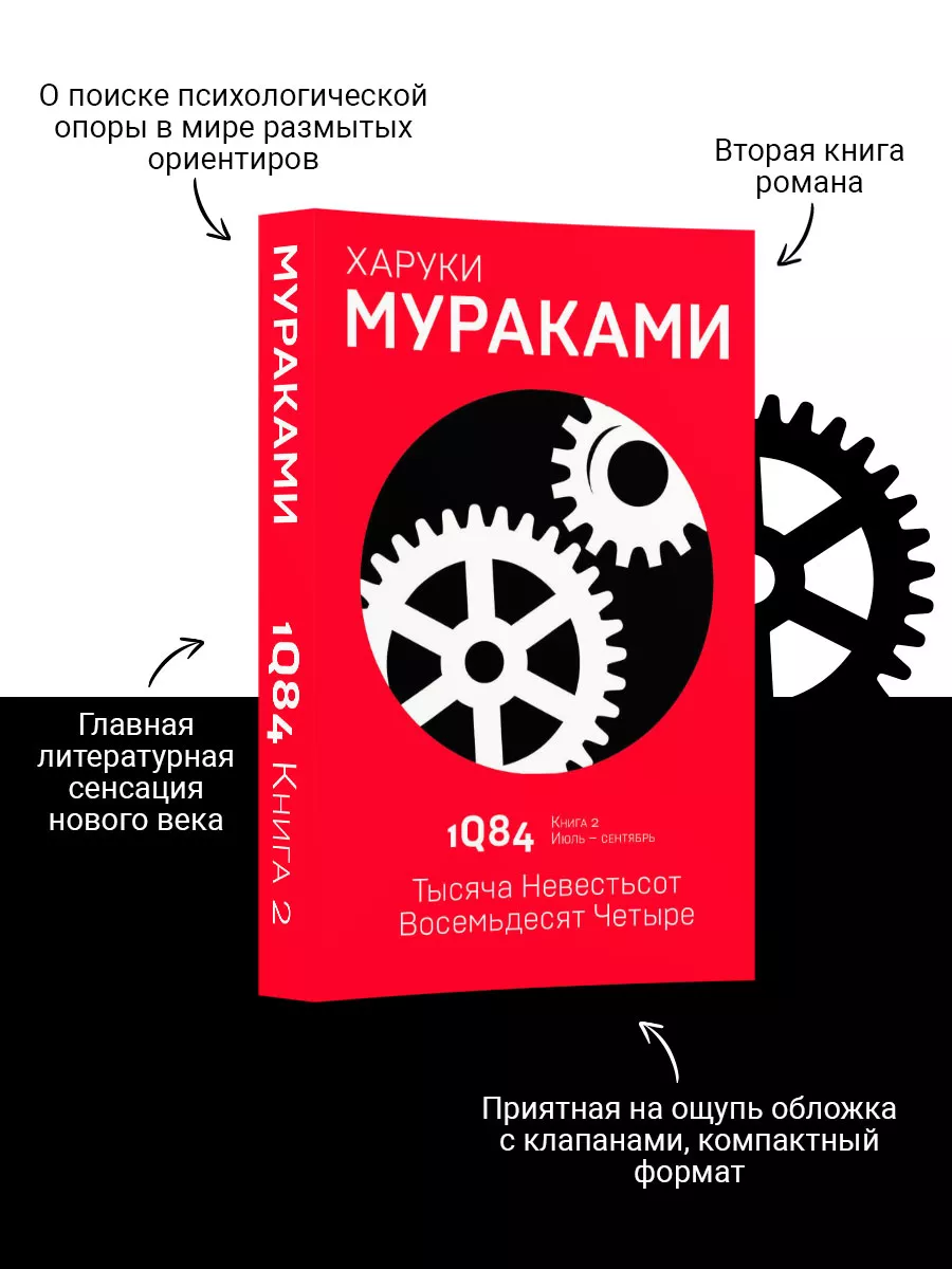 1Q84. Тысяча Невестьсот Восемьдесят Четыре. Кн. 2 Эксмо 7327855 купить за  437 ₽ в интернет-магазине Wildberries